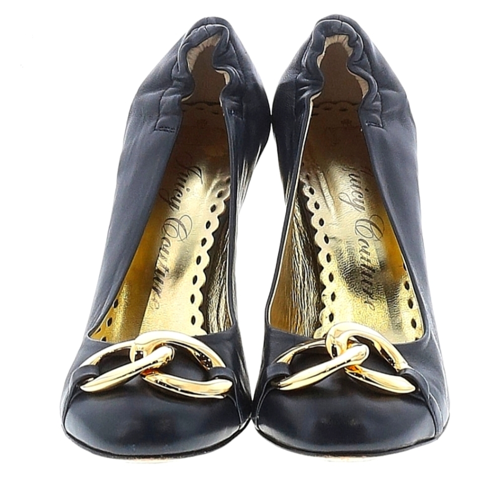 Juicy Couture Leather Chunky heels